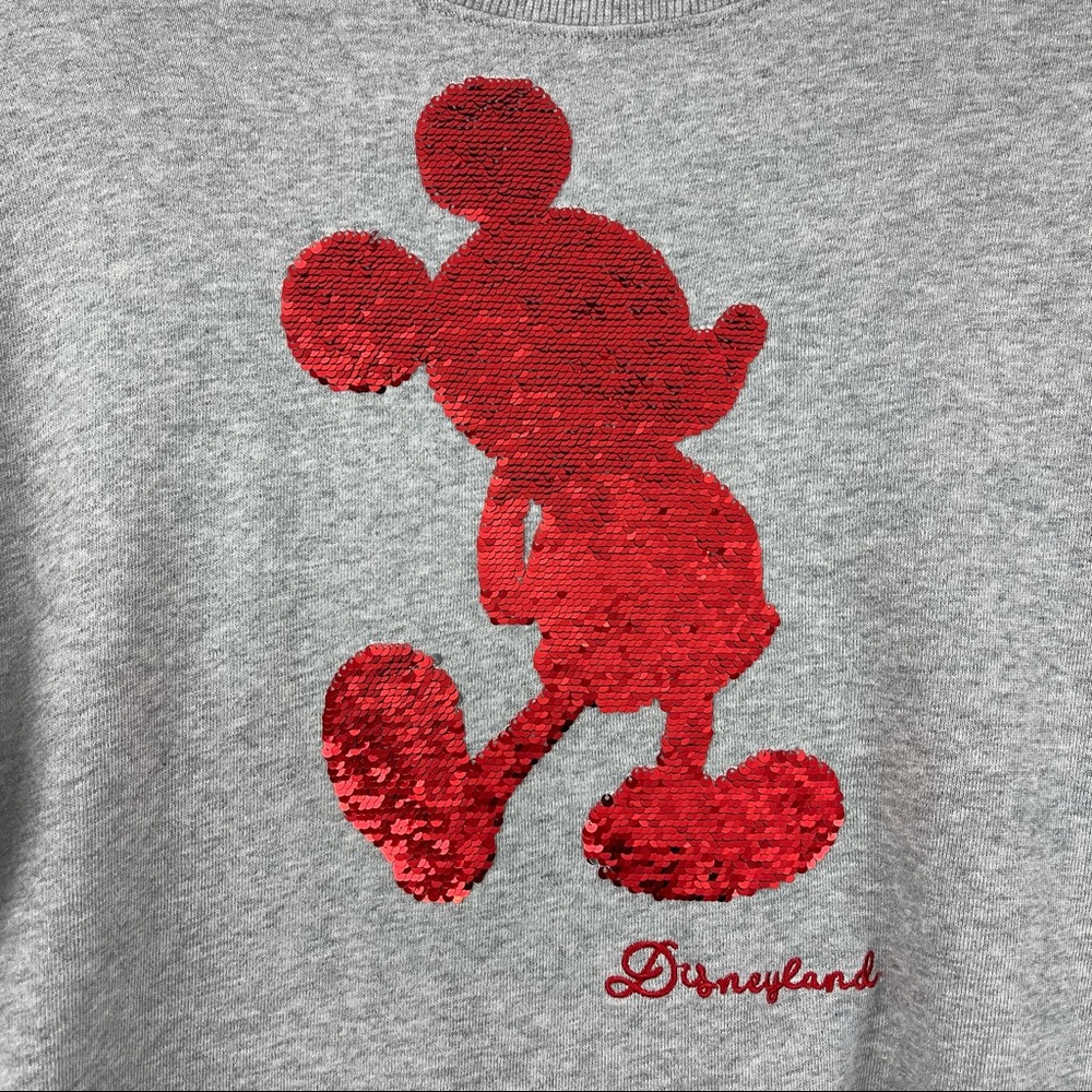 Disney Mickey Mouse Reversible Sequin Sweatshirt - image 4